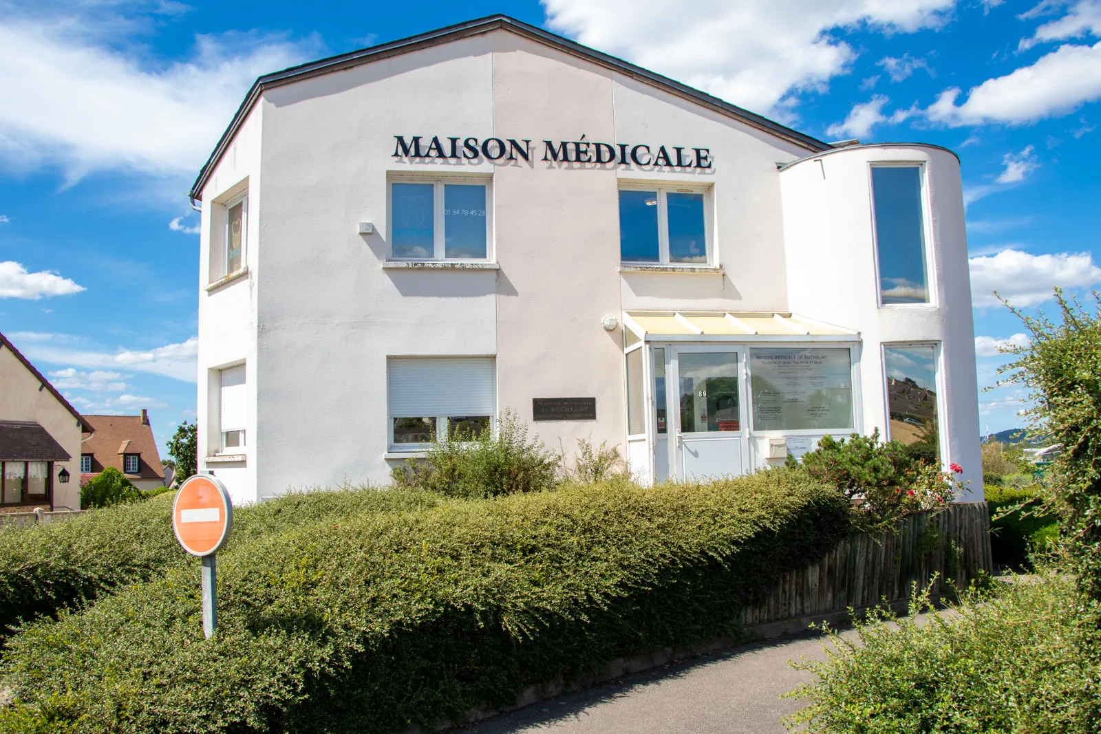 Façade de la Maison Médicale de Buchelay