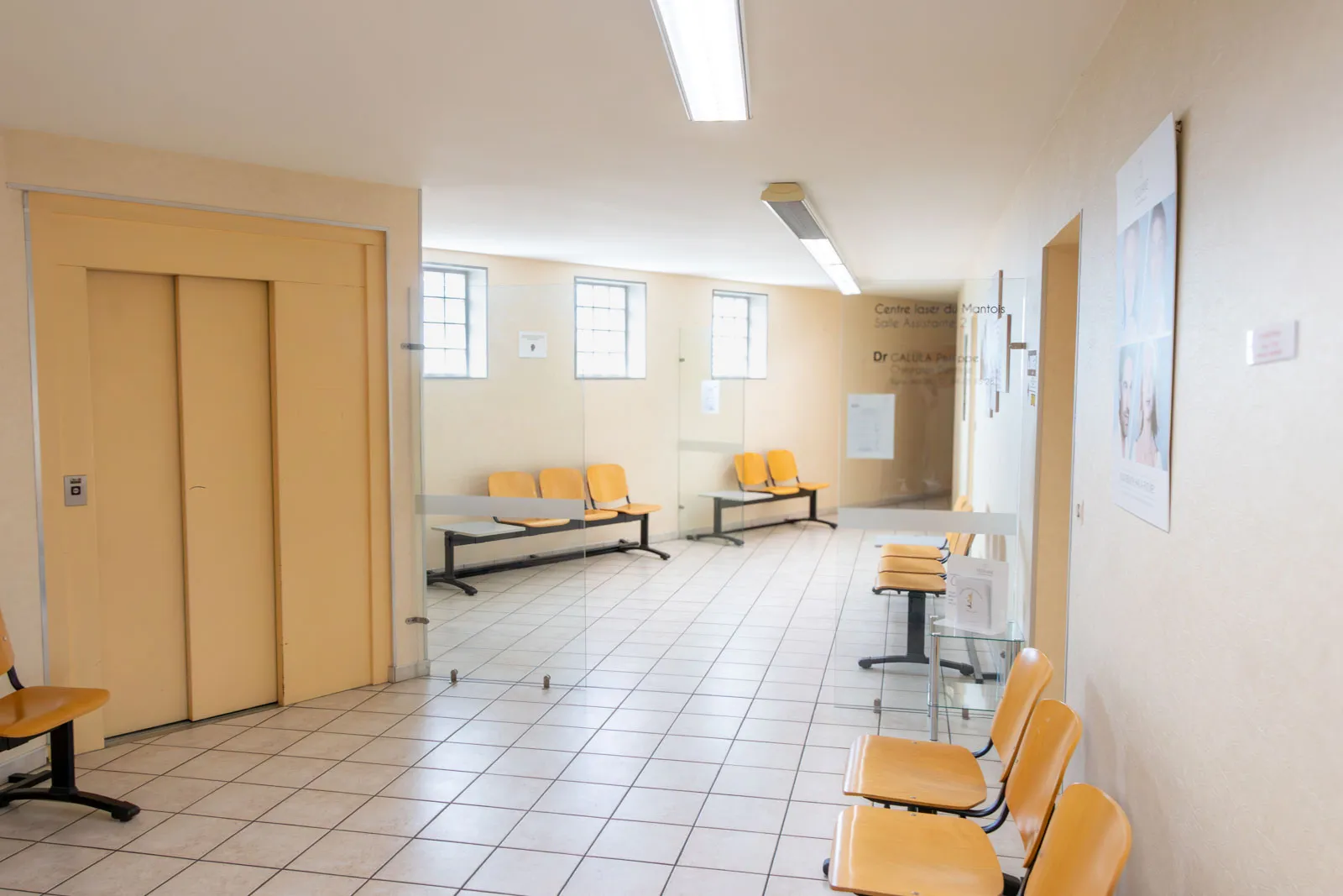 Salle d'attente de la Maison Médicale de Buchelay